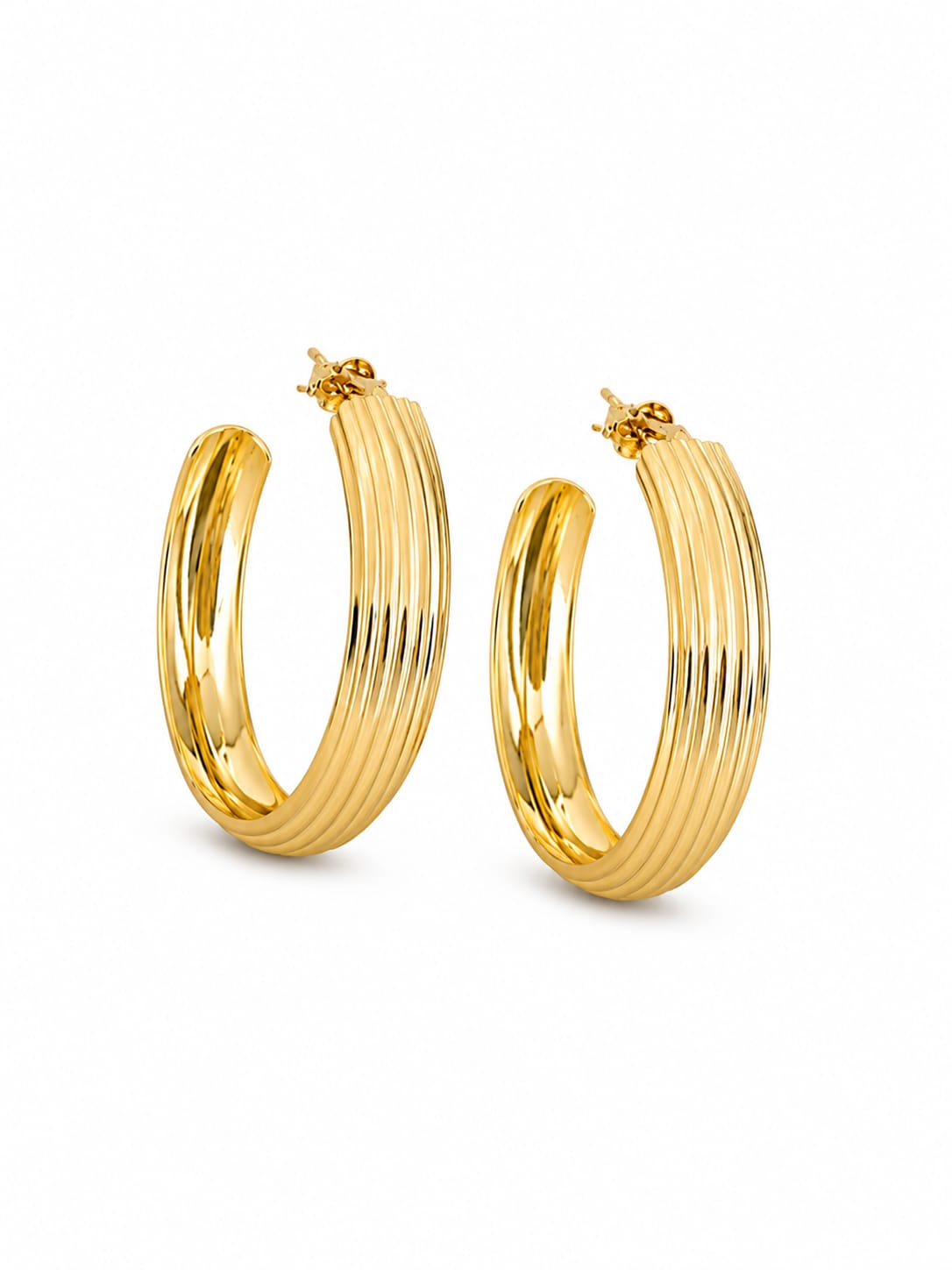 Argola - Folheada