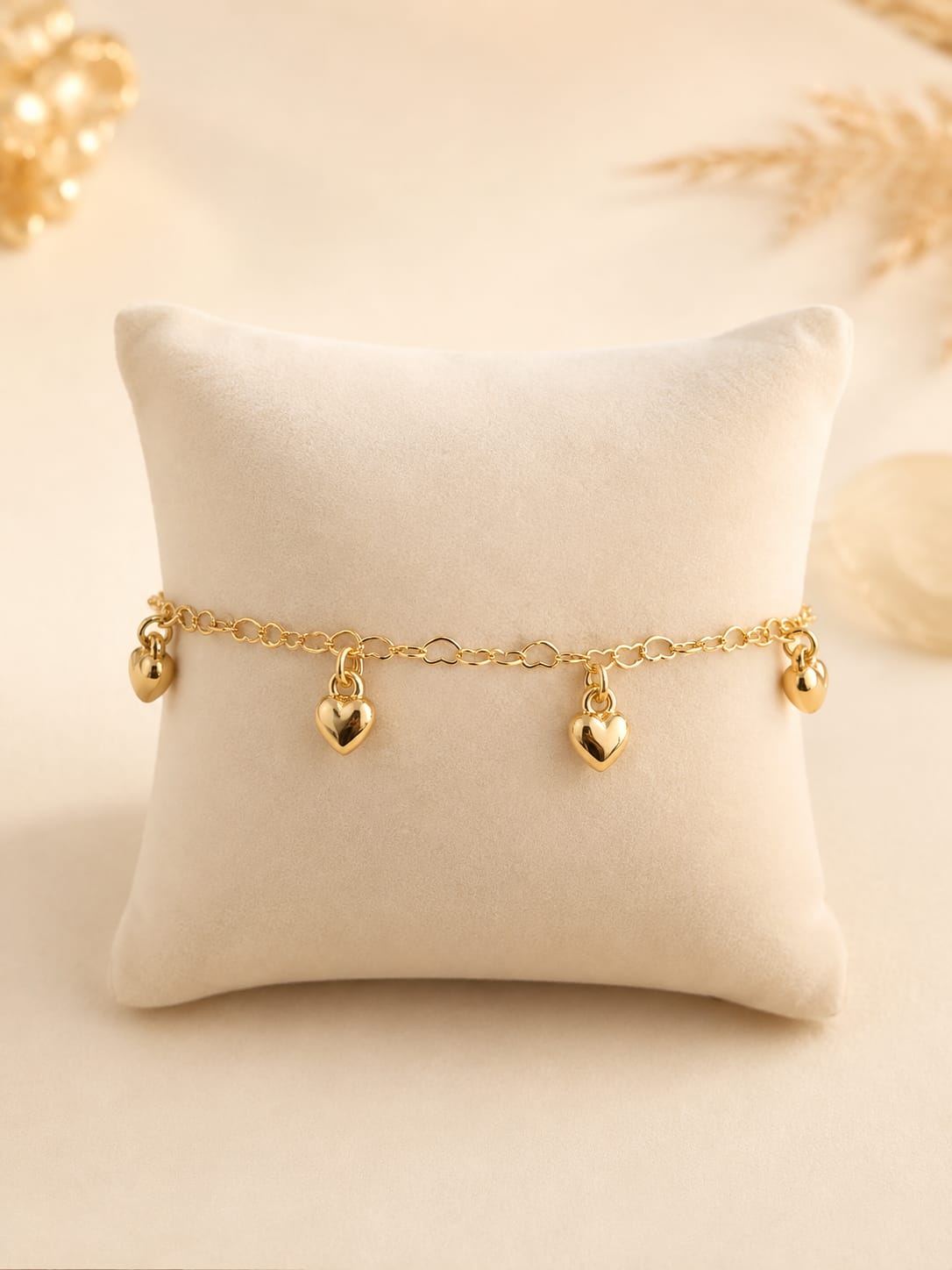 Pulseira Infantil - Folheada