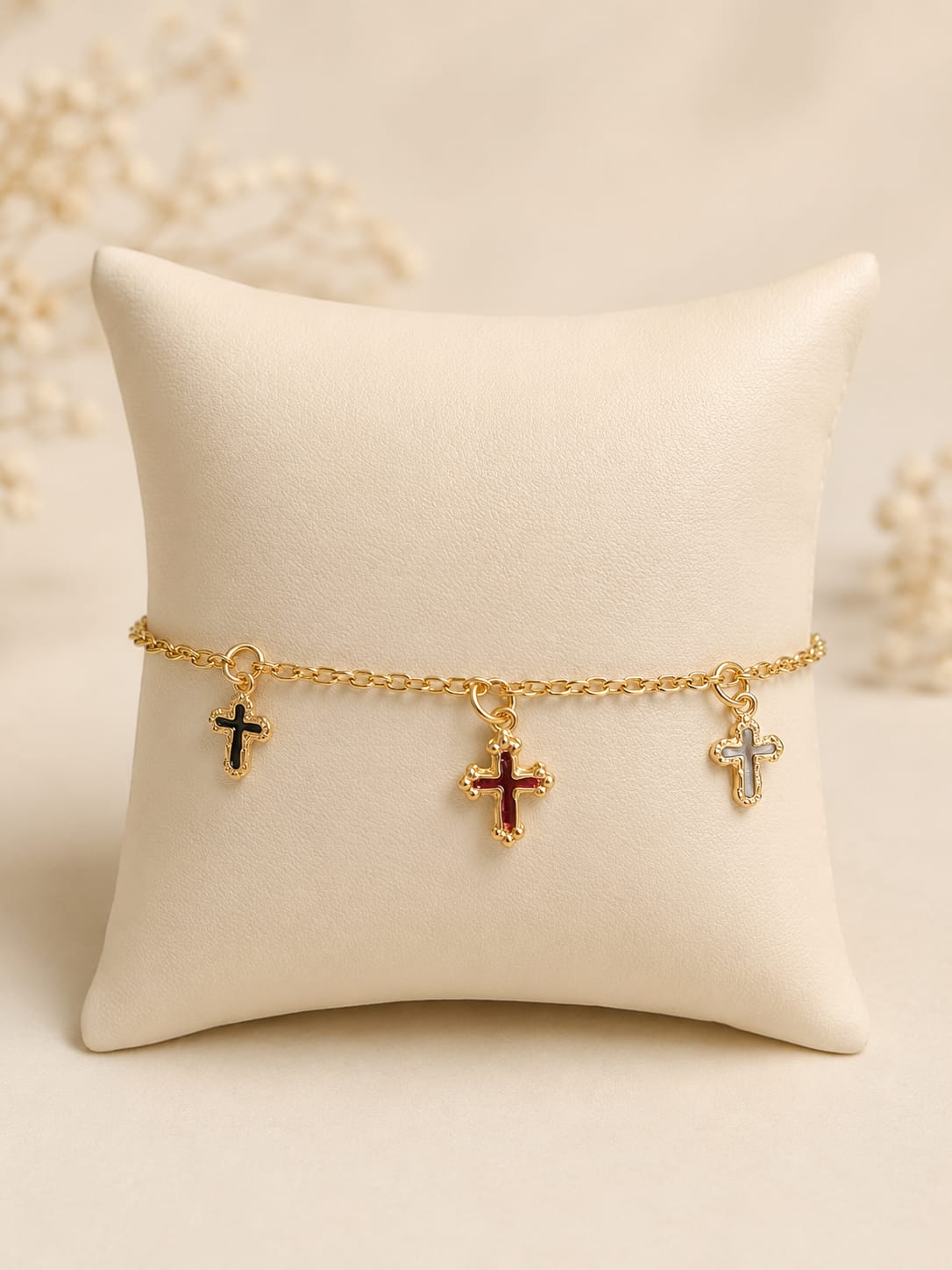 Pulseira Infantil - Folheada