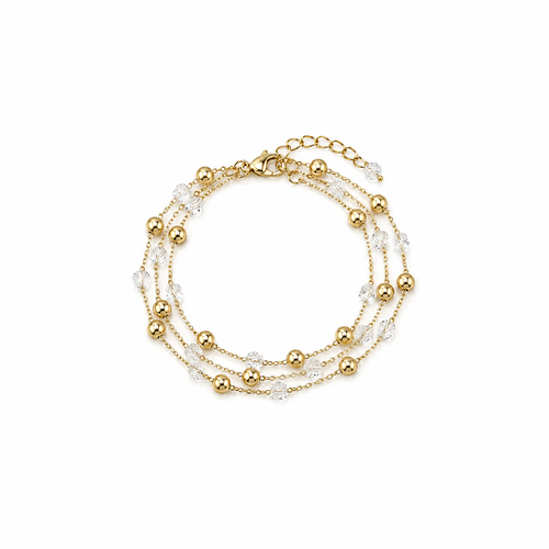Pulseira Tripla - Semi jóia
