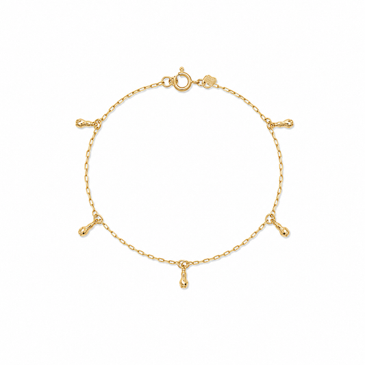 Pulseira Infantil - Folheada