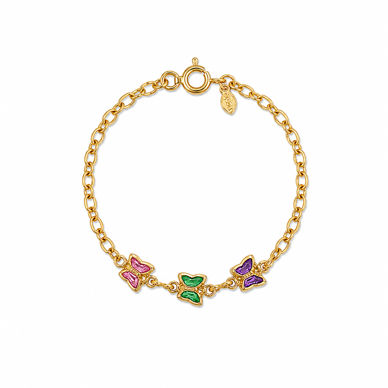 Pulseira Infantil - Folheada