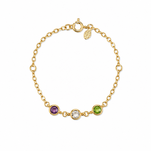 Pulseira Infantil - Folheada