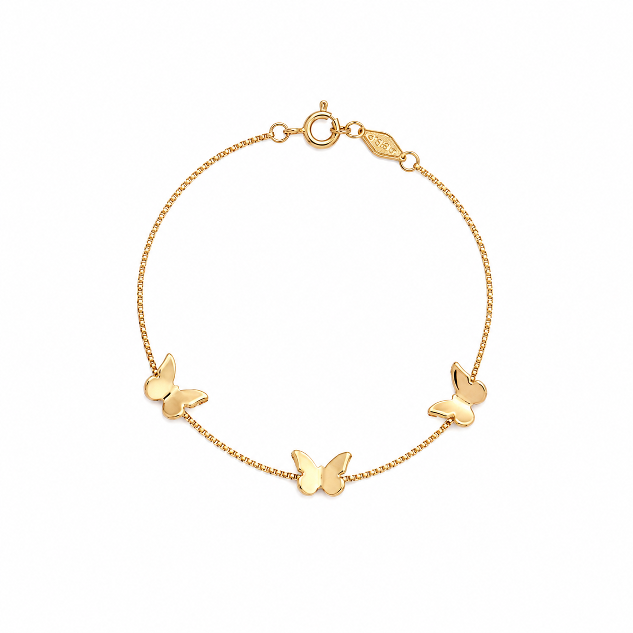 Pulseira Infantil - Folheada