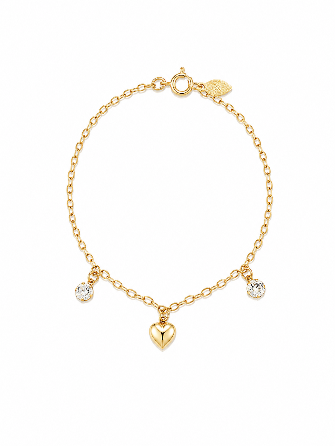 Pulseira Infantil - Folheada