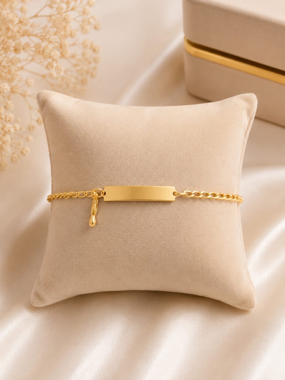 Pulseira Infantil - Folheada