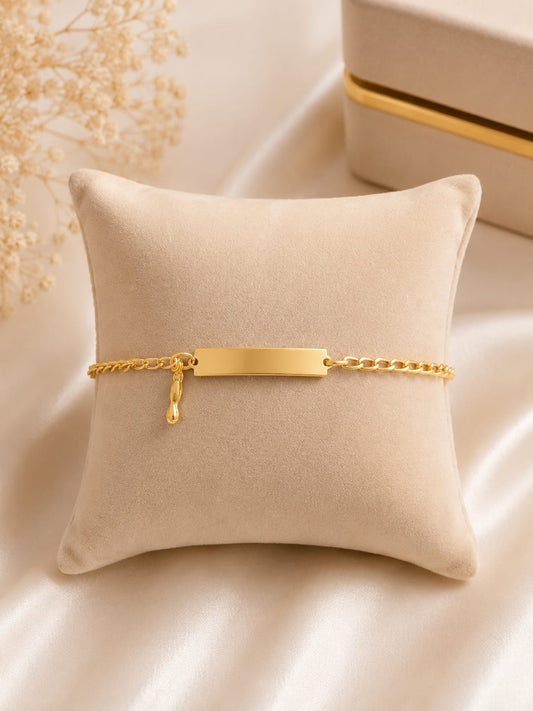 Pulseira Infantil - Folheada