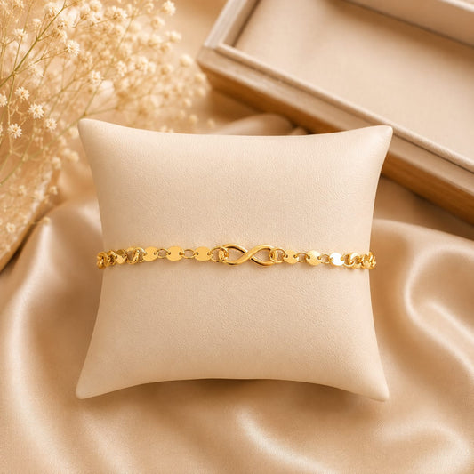 Pulseira Infantil - Folheada