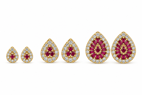Brinco -Trio Semi jóia