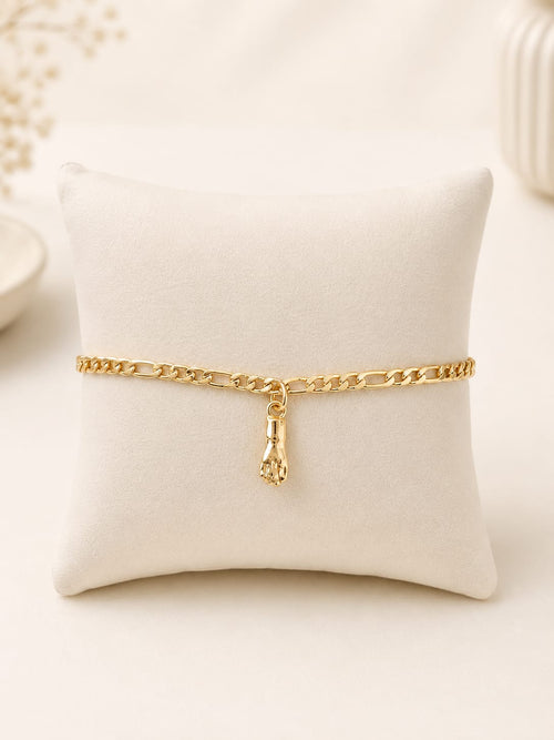Pulseira Infantil - Folheada