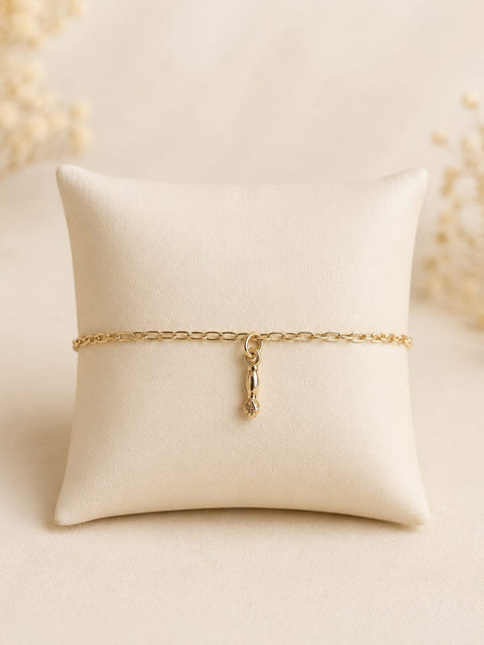 Pulseira Infantil - Folheada