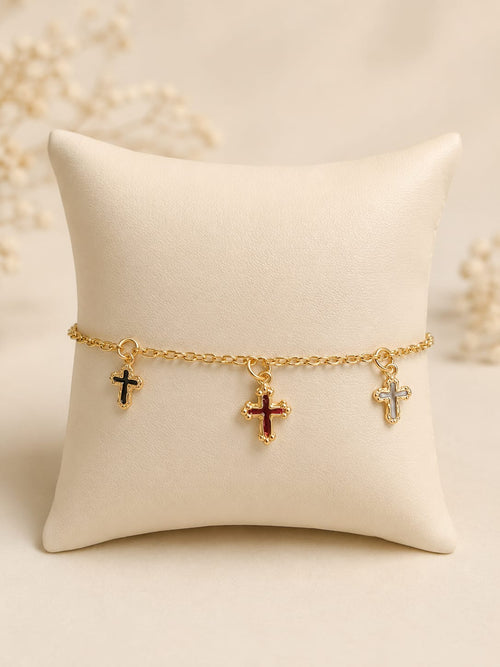 Pulseira Infantil - Folheada
